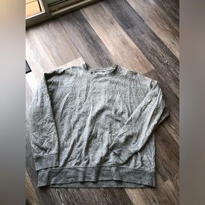 Old Navy Gray Crewneck Men's Sweater Size Large